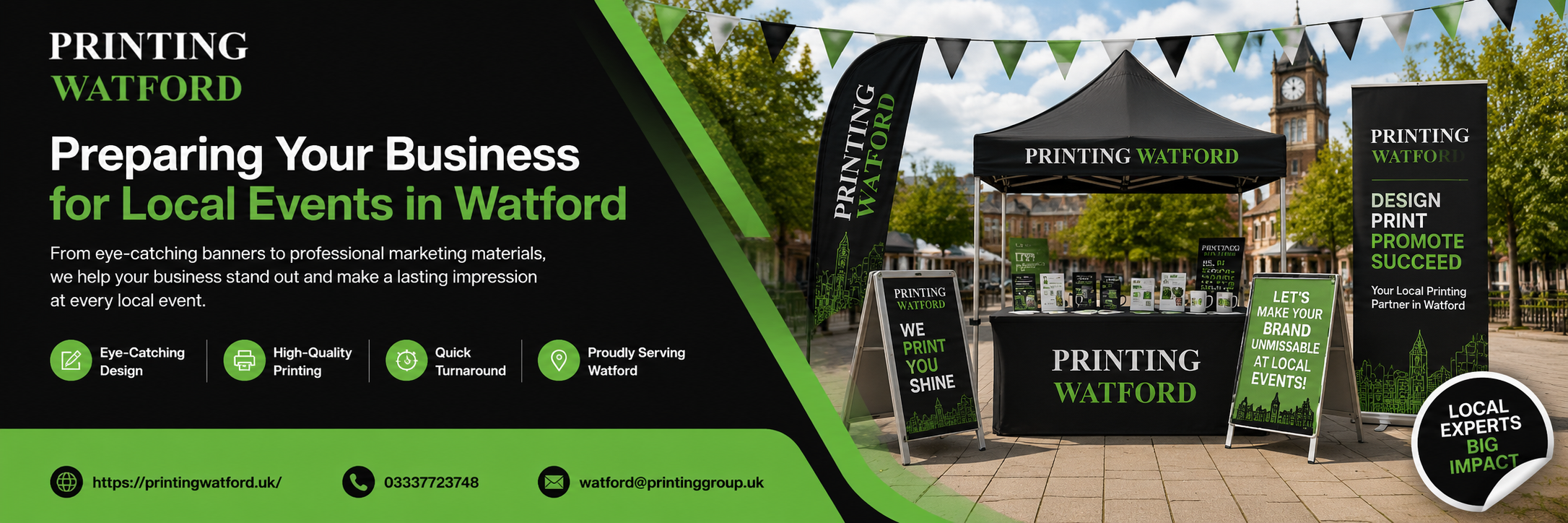 Preparing Your Business for Local Events in Watford