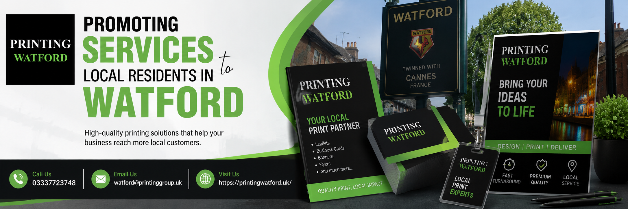 Promoting Services to Local Residents in Watford